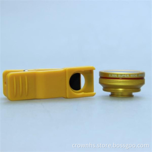 Clip-on 0.35X Wide Angle + Macro 2 in 1 lens Universal Mobile Phone Camera Lens For Samsung Sony HTC LG Xiaomi
